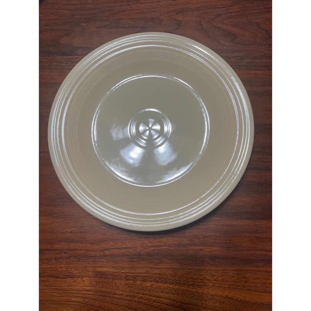 Fiesta Dinner Plate Light Yellow/Ivory Homer Laughlin‎